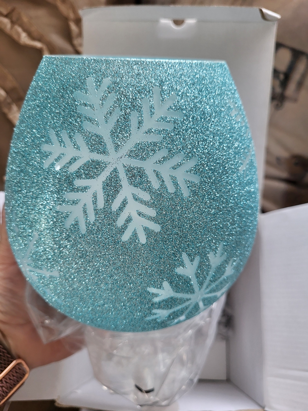 Crystallize Blue Warmer By Scentsy. New In Box